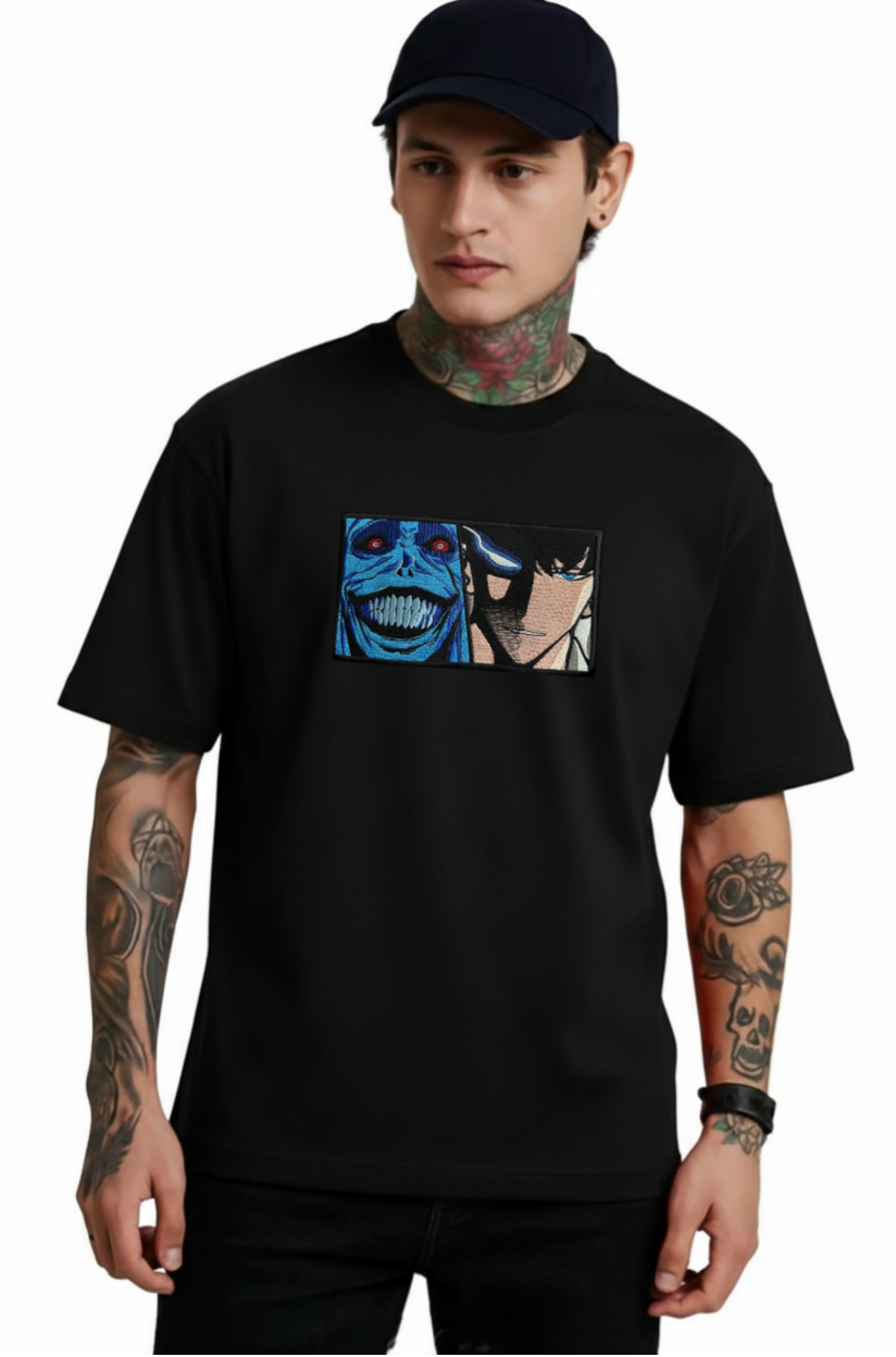 CLASSIC DUBLE ANIMATION OVERSIZED TSHIRT